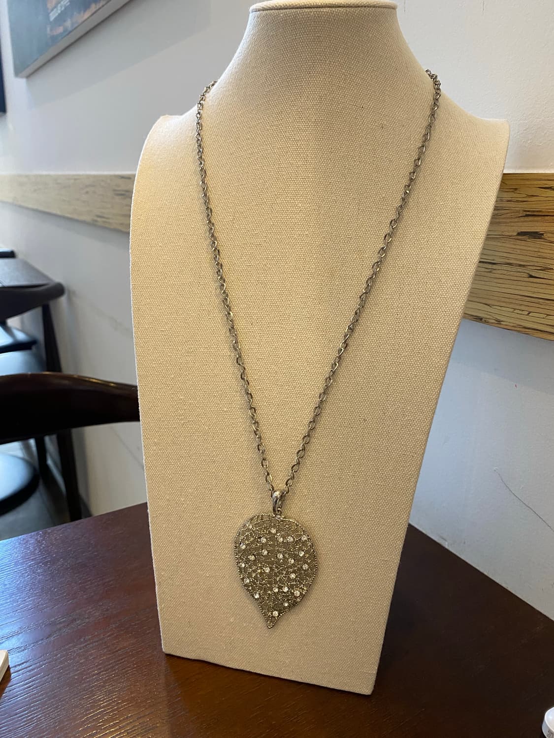 빈티지 잎사귀 리프 목걸이 상품이미지1