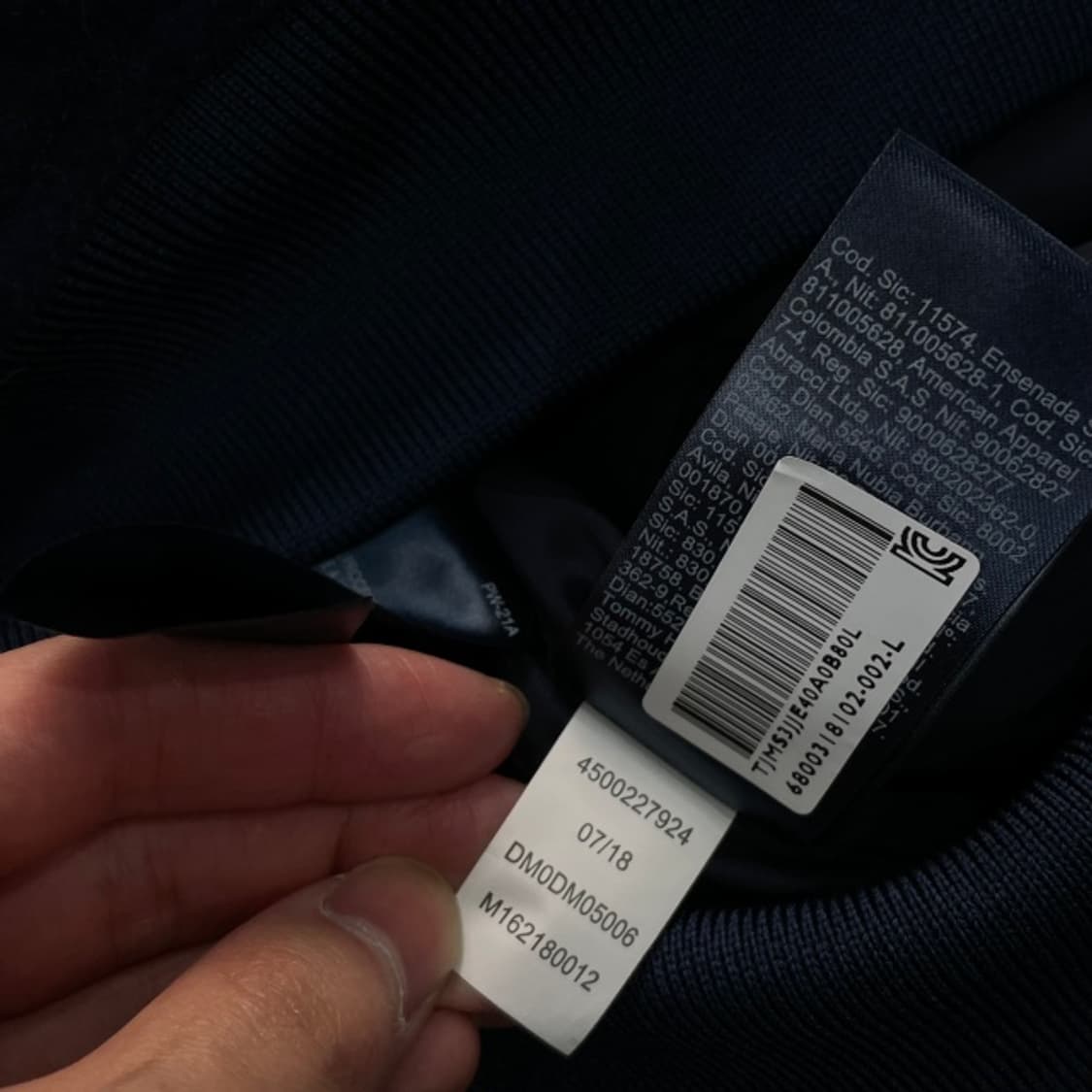 100 타미힐피거 바시티 자켓 상품이미지5