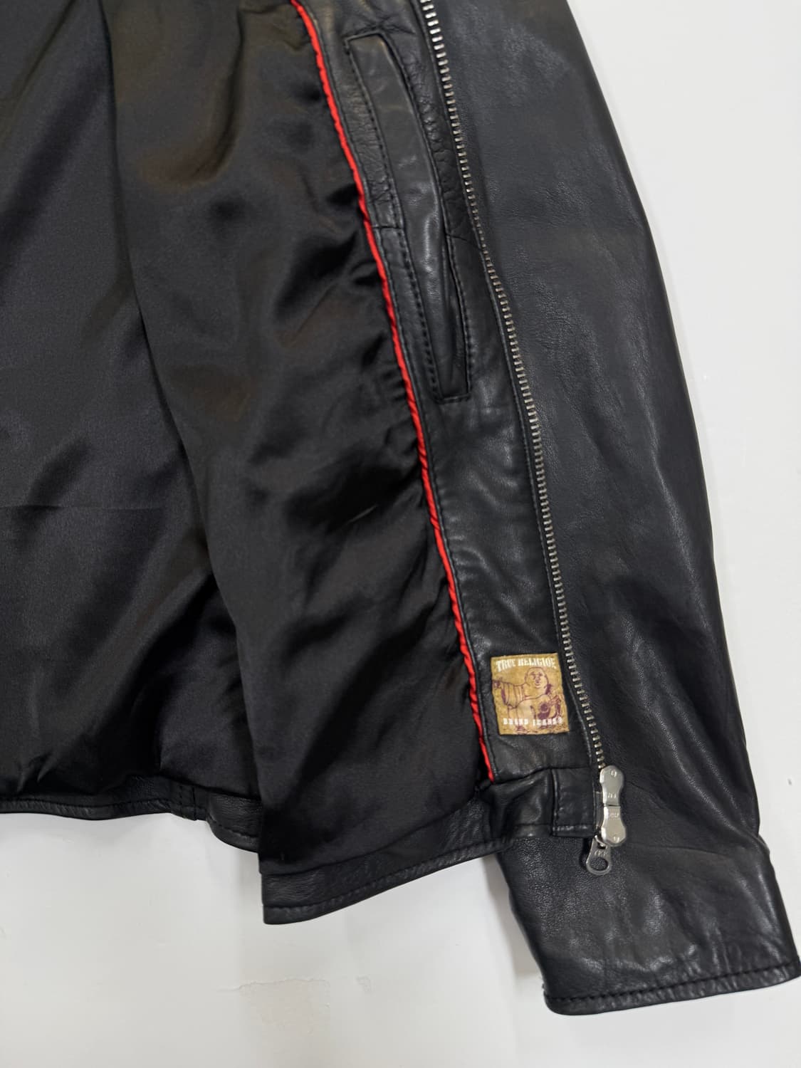 TRUE RELIGION 빈티지 레더 자켓 상품이미지8