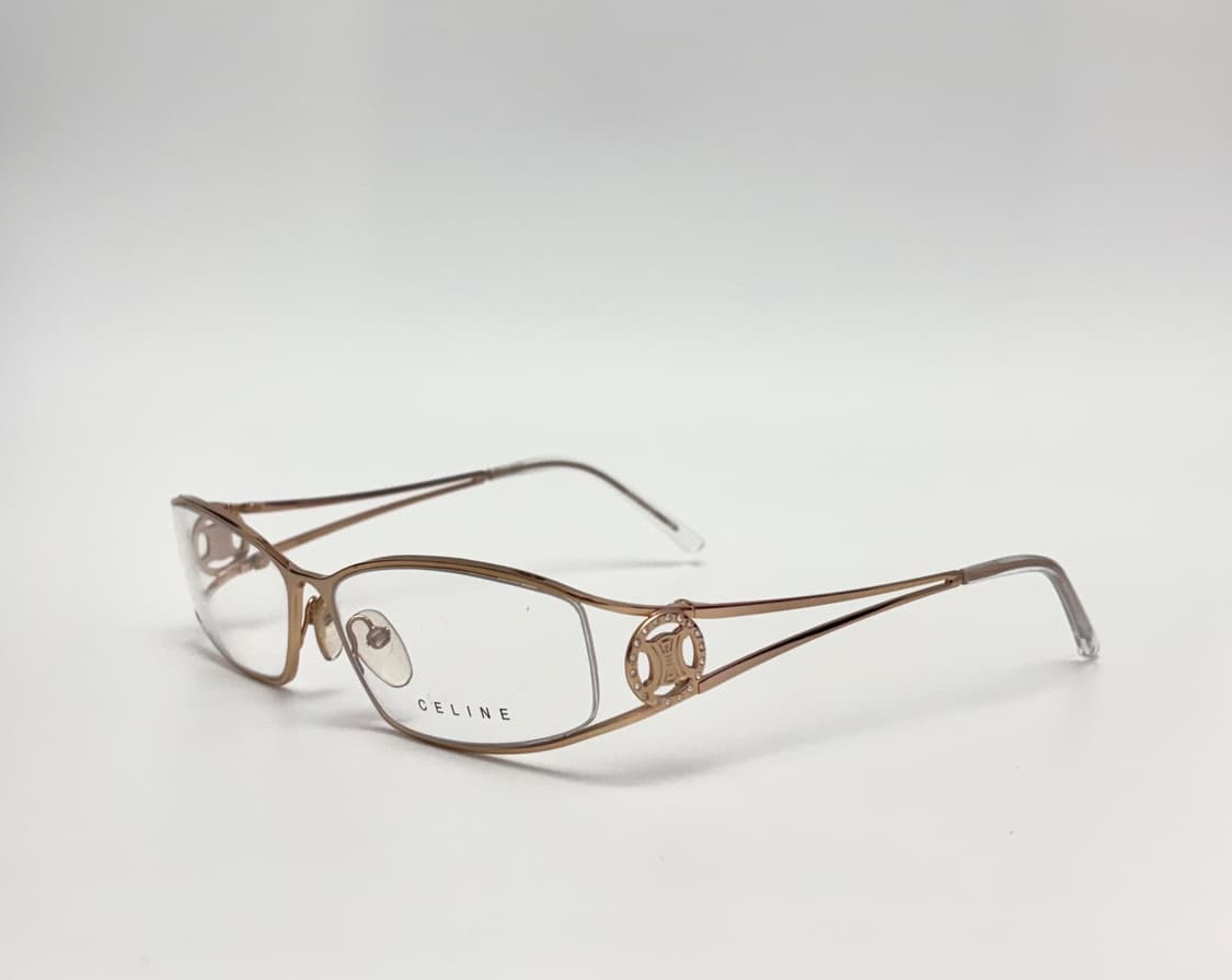 셀린느 빈티지 큐빅 안경 상품이미지1