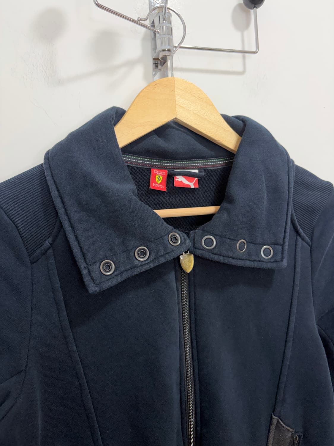 퓨마 x 페라리 코튼 하이넥 자켓 집업 상품이미지7
