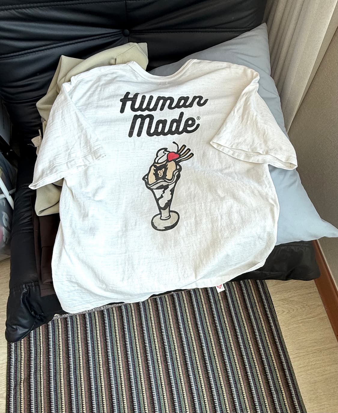 휴먼메이드 아이스크림 반팔 티셔츠 상품이미지1