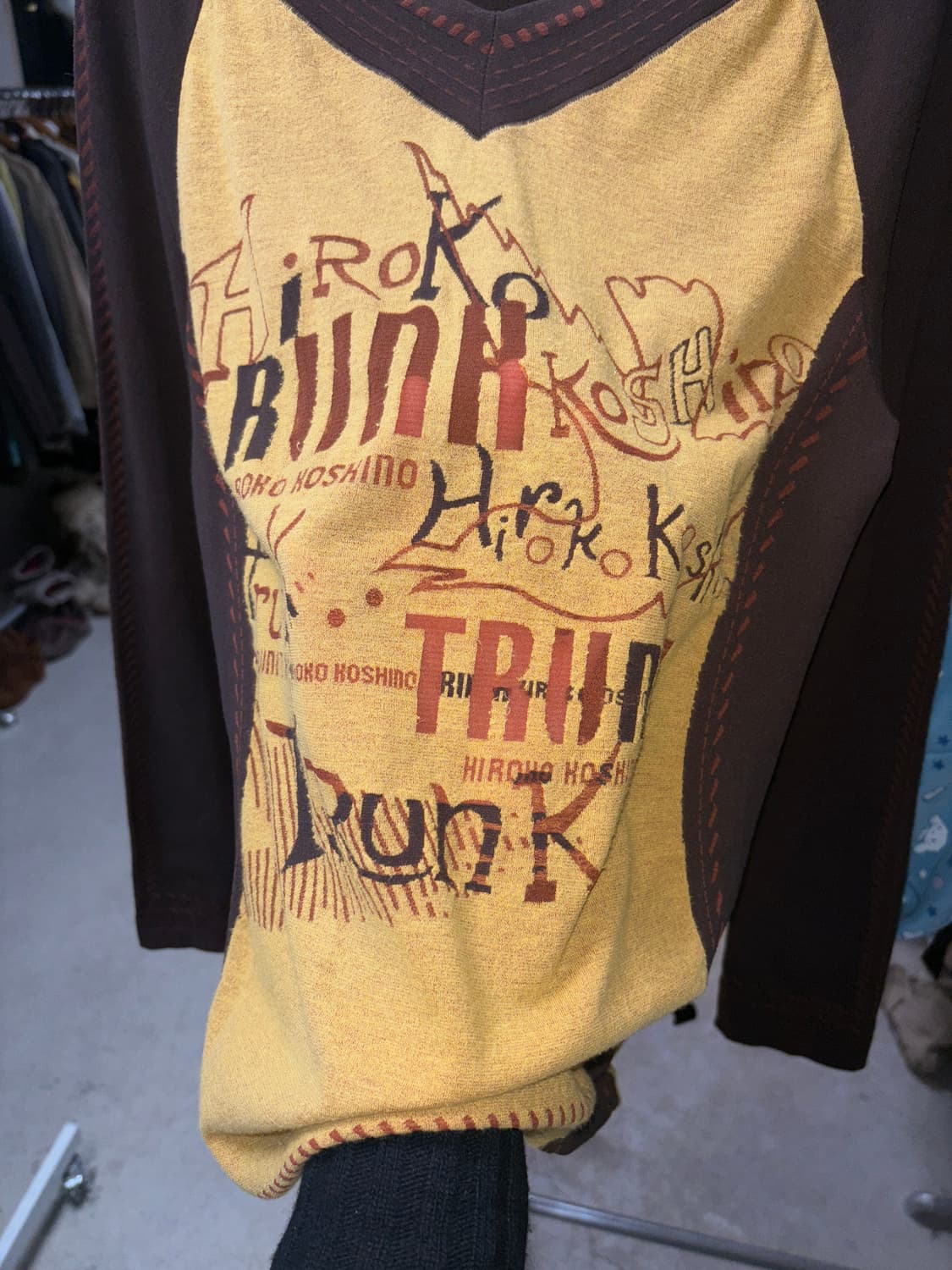 히로코 코시노 트렁크 레글런 니트 상품이미지2