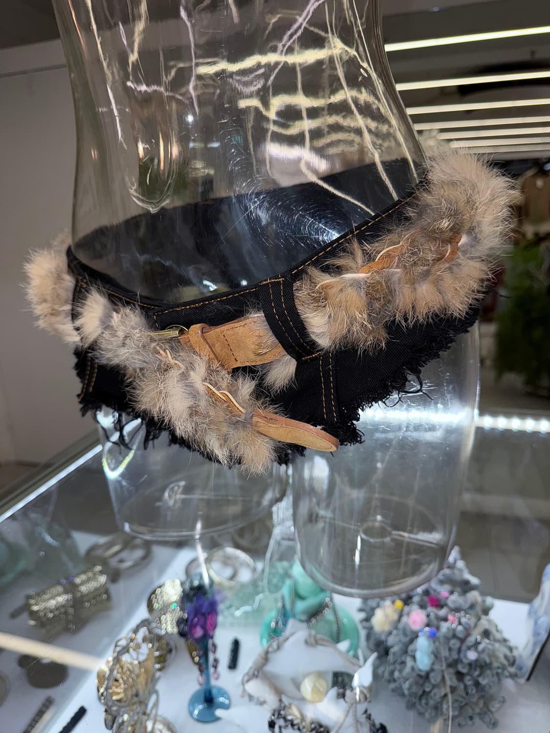 real fur twist belt 상품이미지2