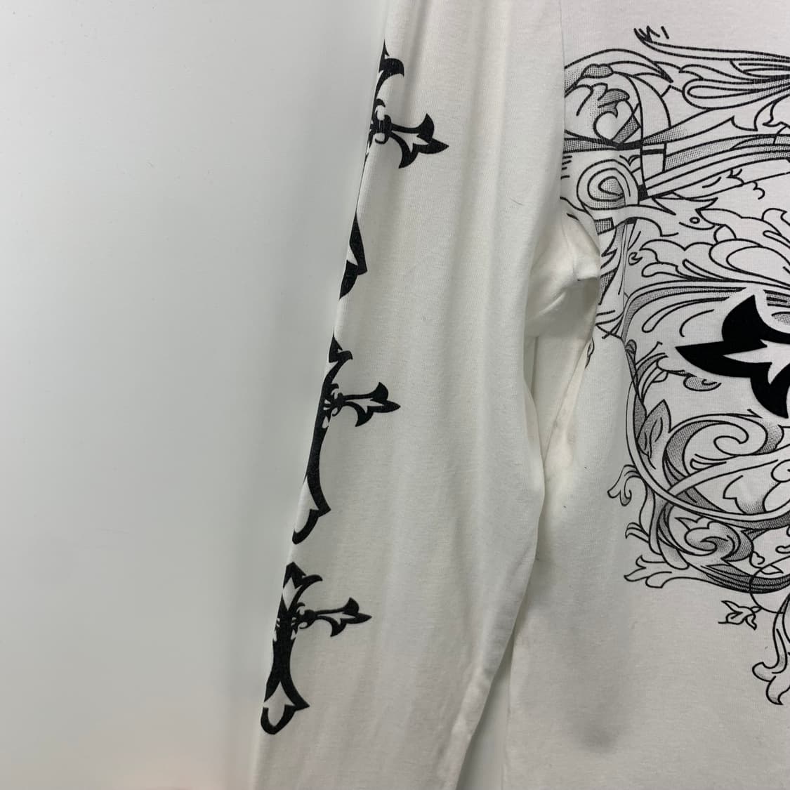 Vintage 빈티지 y2k 와투케 지뢰계 프린팅 롱슬리브 긴팔티 상품이미지6