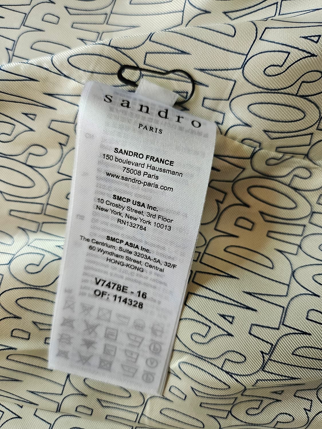 산드로 린넨혼방 여성 블레이저 자켓 상품이미지7