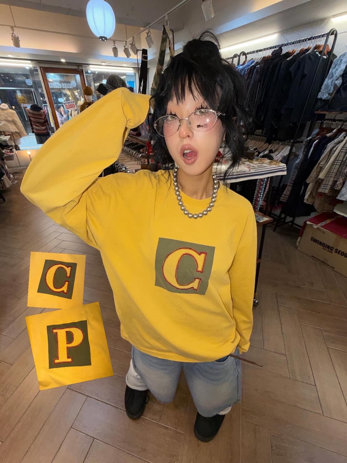 Old Vintage C.P.Company Patch L/S  상품이미지1