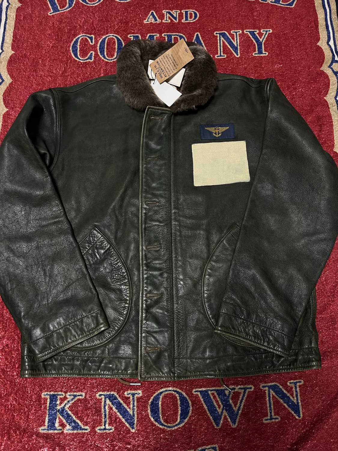 더블알엘 (RRL) 레더 덱자켓 상품이미지1