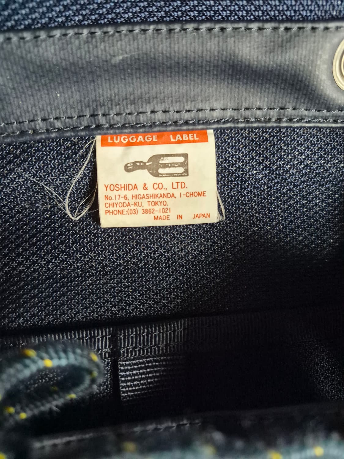 포터 러기지라벨 럭색 상품이미지2