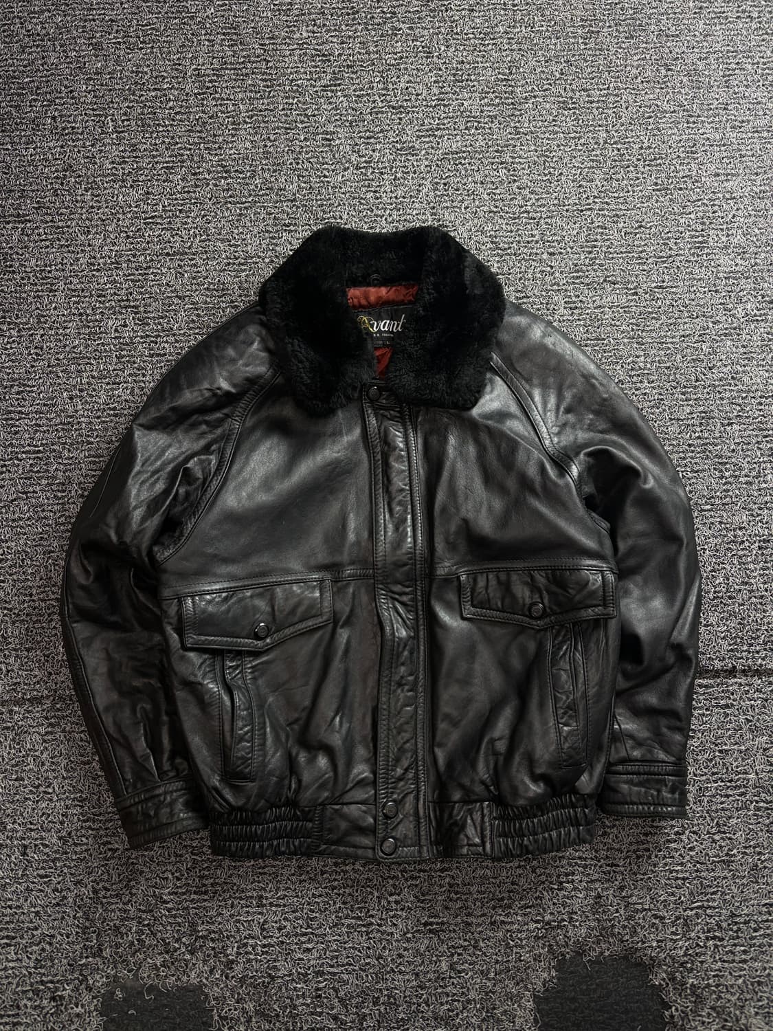 빈티지 아카이브 램스킨 a2 레더 무스탕 자켓 3953 상품이미지2