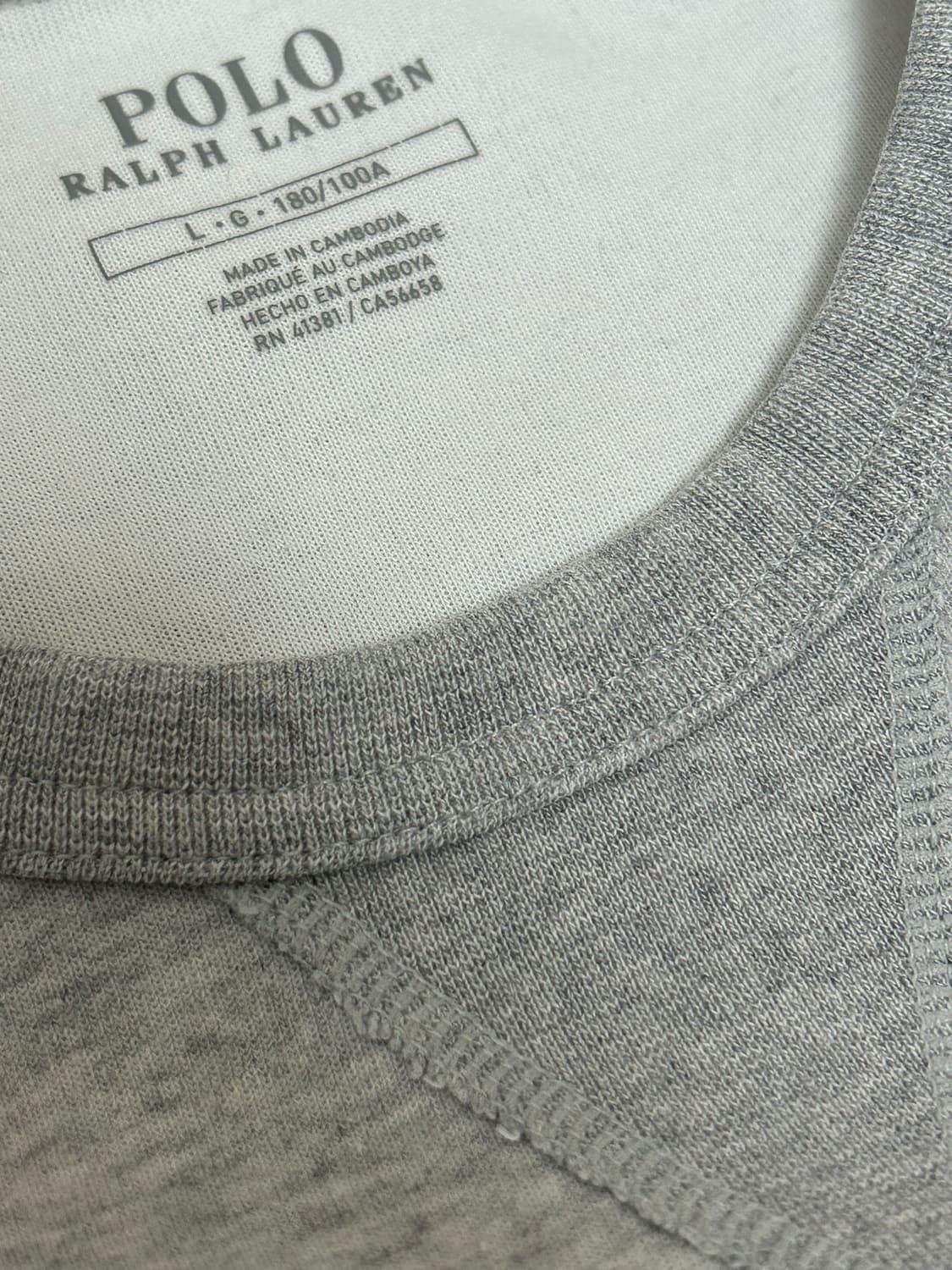 폴로 랄프로렌 그레이 스웻셔츠 상품이미지5