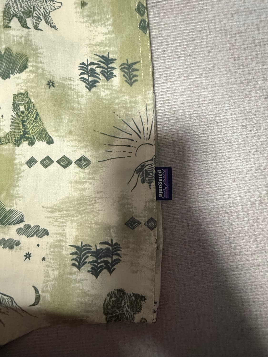 빈티지 파타고니아 오가닉코튼 반팔셔츠 상품이미지3