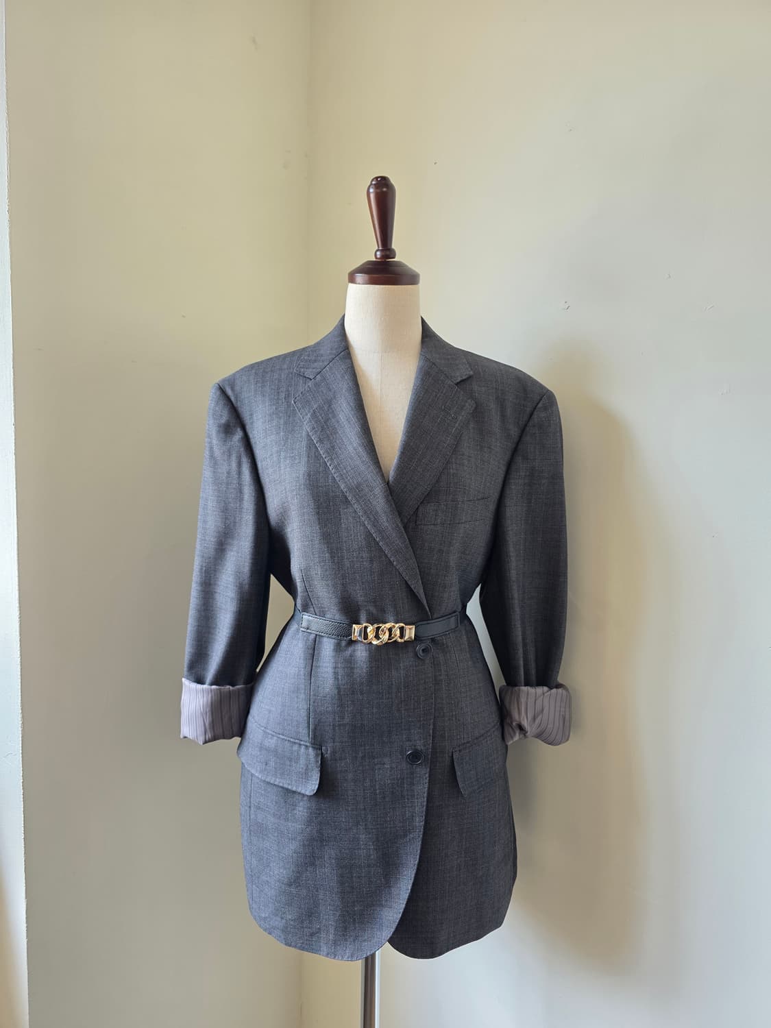 GIANNI VALENTINO 지아니 발렌티노 울 자켓 상품이미지4