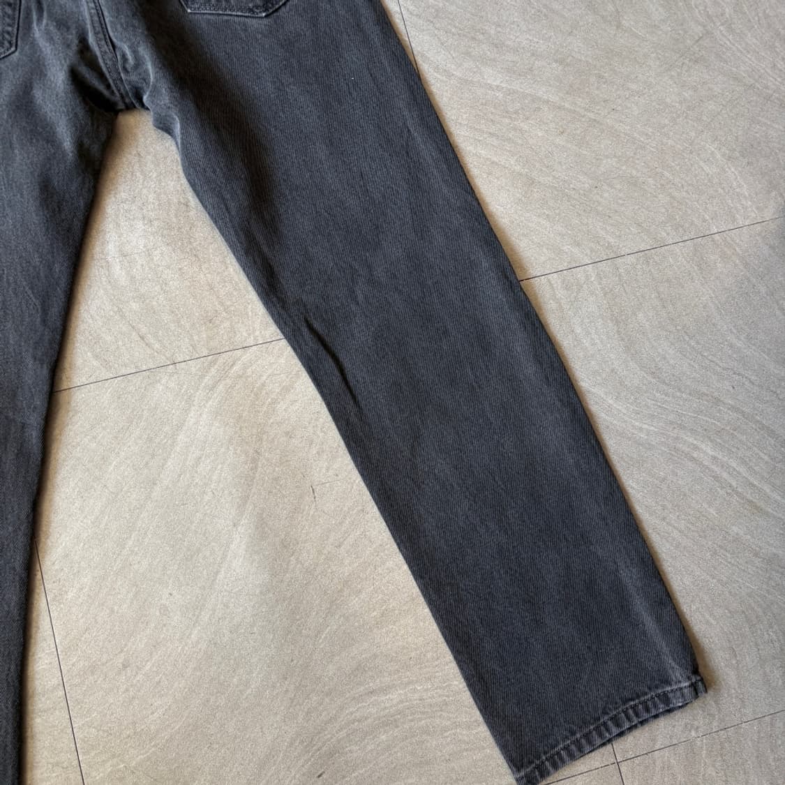 리바이스 정품 505 데님 블랙 팬츠 바지 상품이미지9