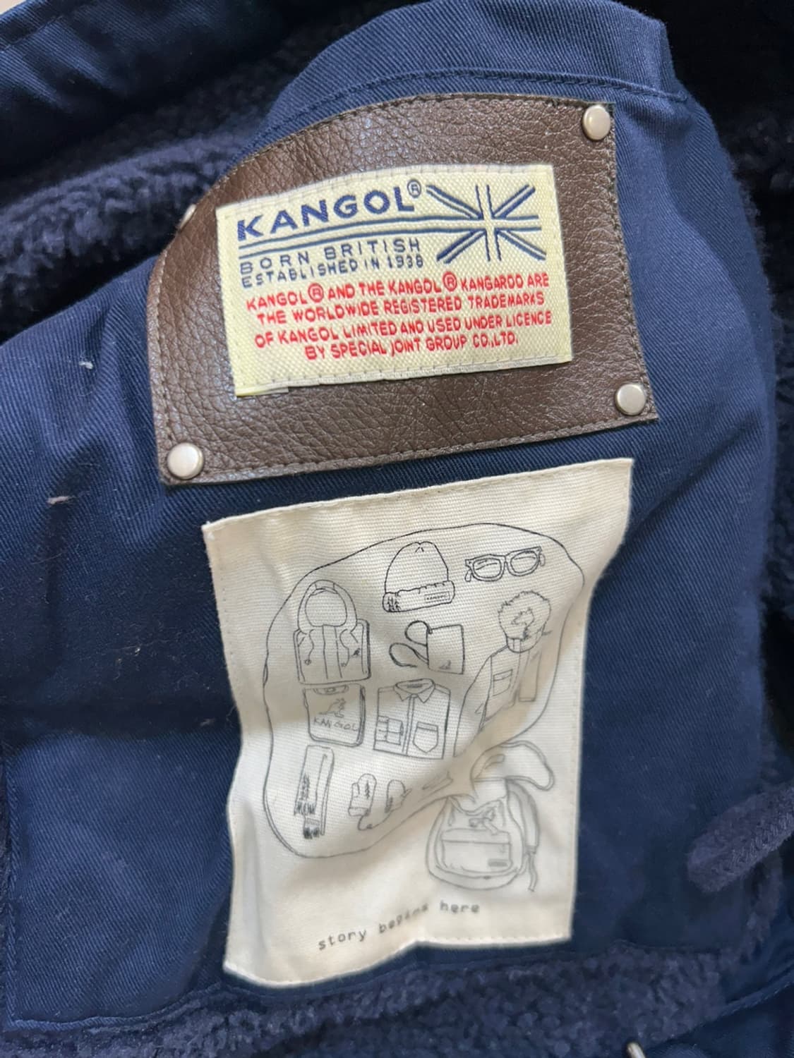 캉골 카라 퍼 자켓 상품이미지4