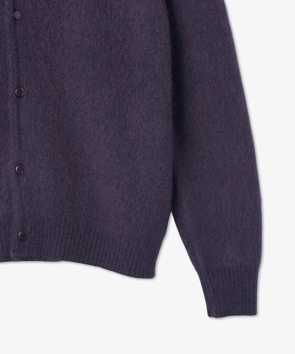 니들스 모헤어 가디건 퍼플 상품이미지3