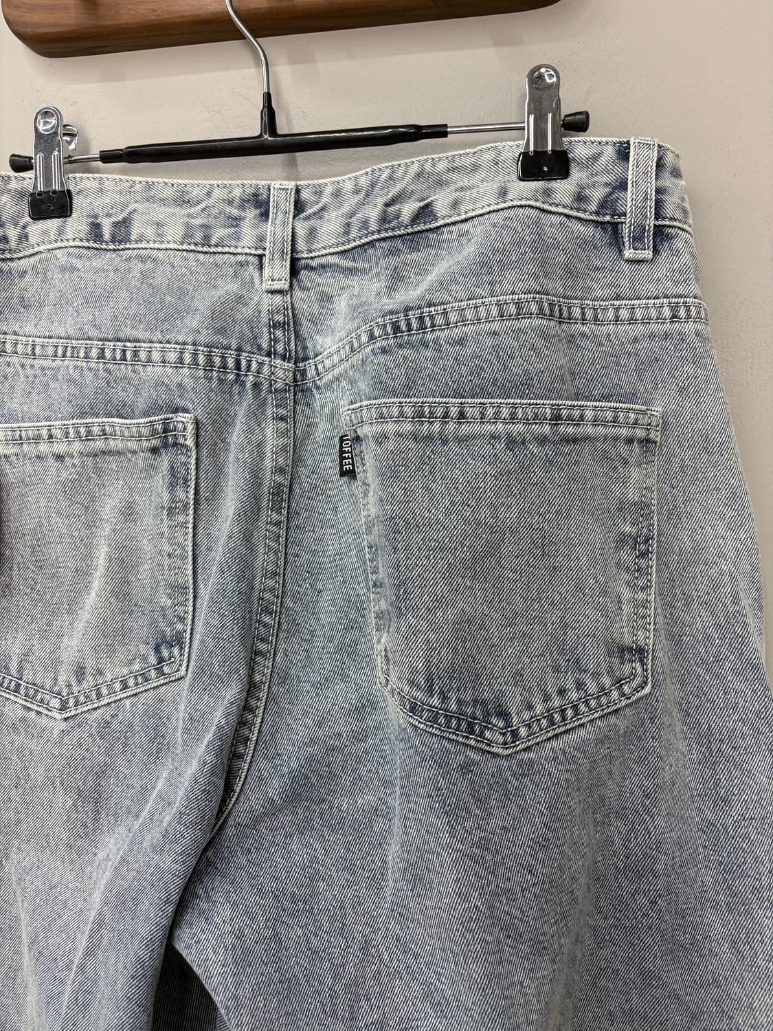 토피 벌룬핏 데님 와이드 팬츠 A3476 상품이미지5