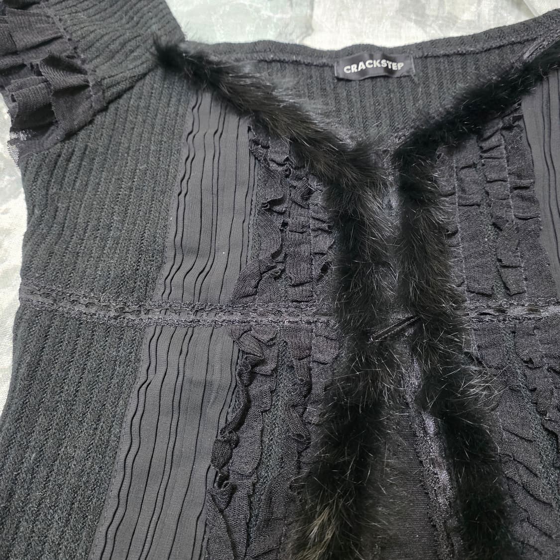 빈티지 고딕 페어리 로걀 공겜여주 목폴라 베스트 세트 상품이미지3