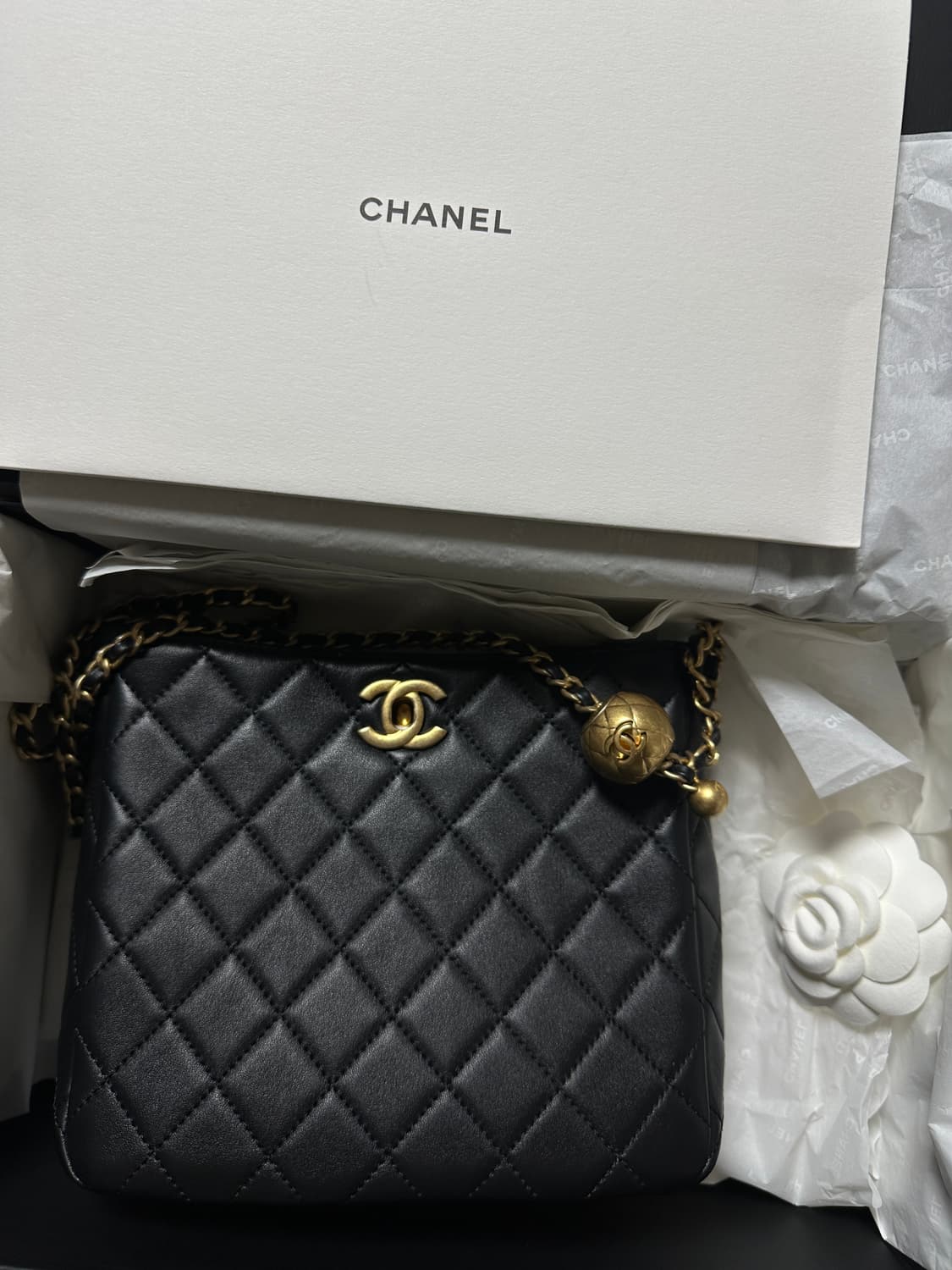 샤넬 시즌 골든볼 호보백 상품이미지1