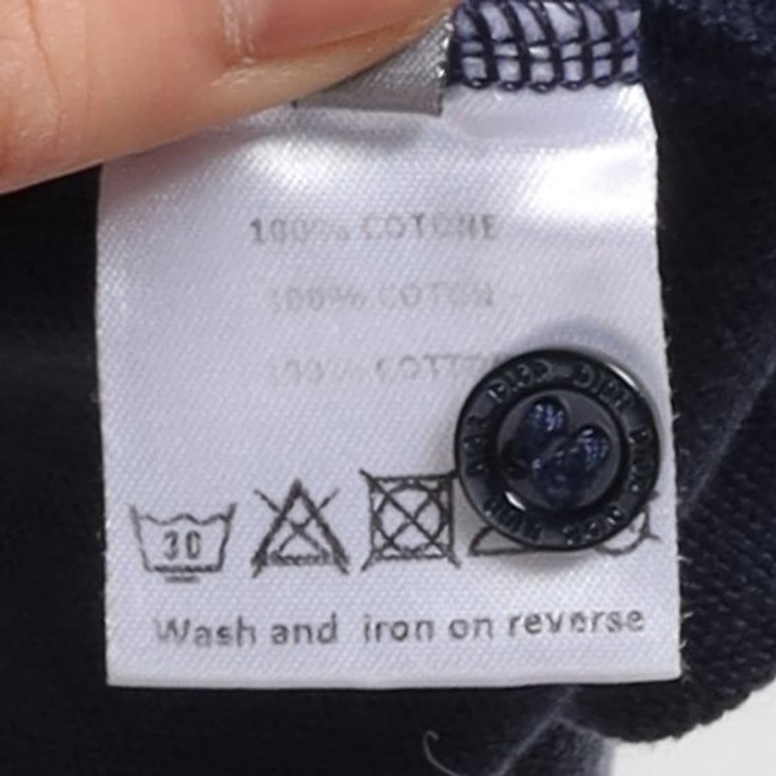 디올 Christian Dior Logo Embroidered Polo  상품이미지9