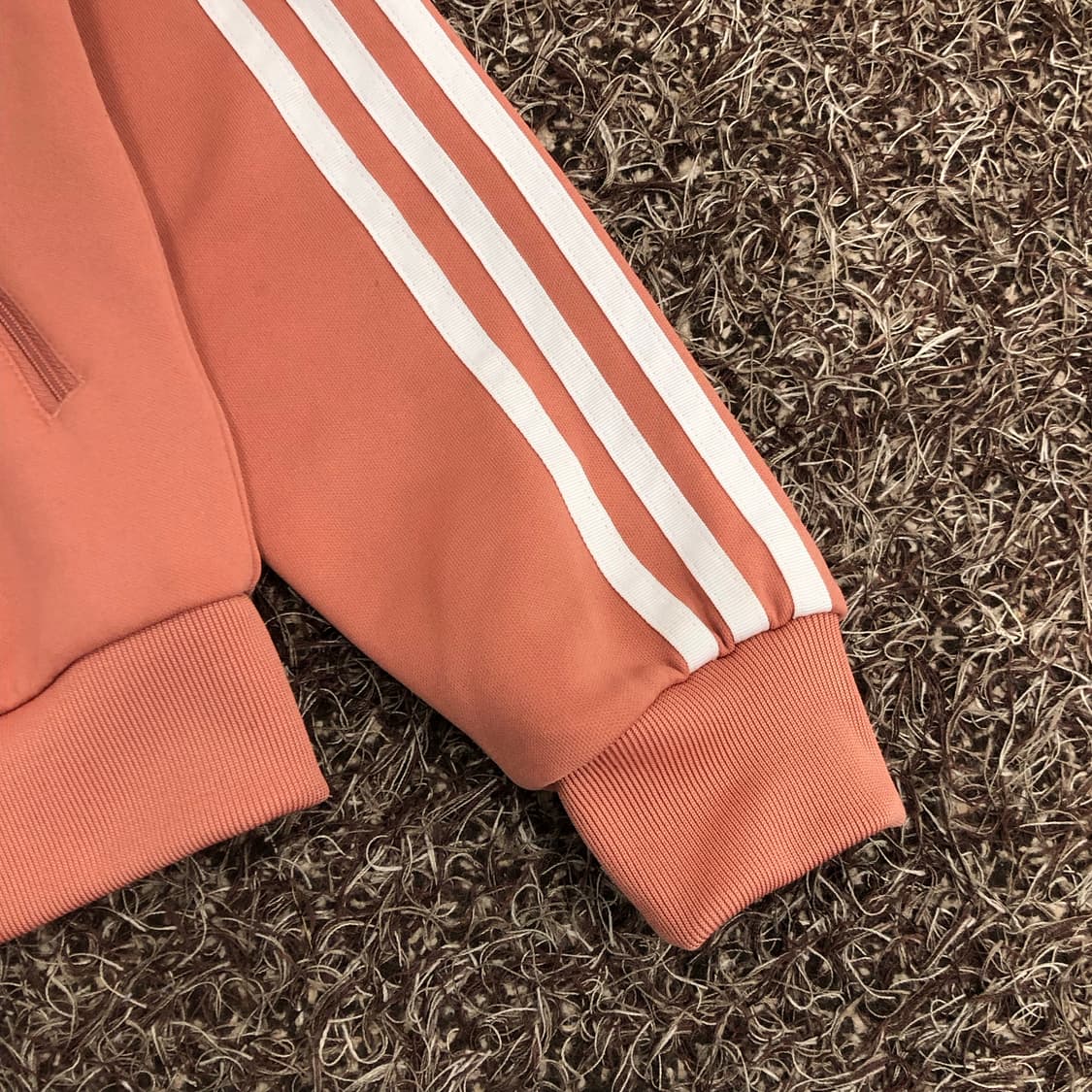 아디다스 딸기우유 핑크 슈퍼스타 져지 트랙탑 상품이미지4