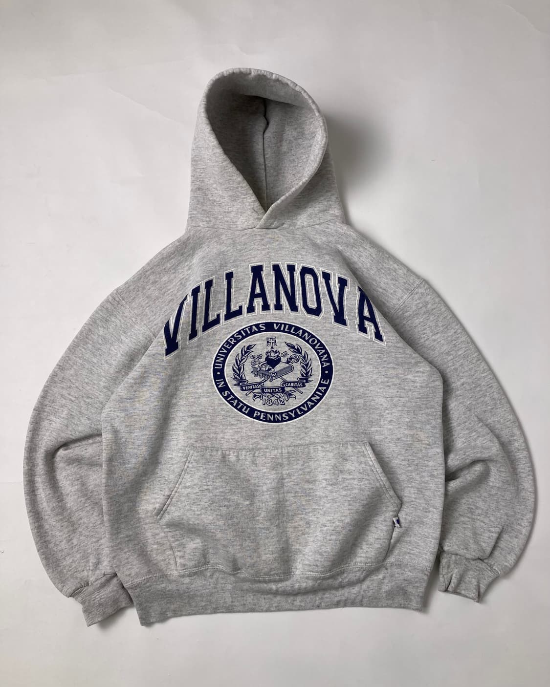 90s Russell Hoodie (heather grey) 상품이미지1