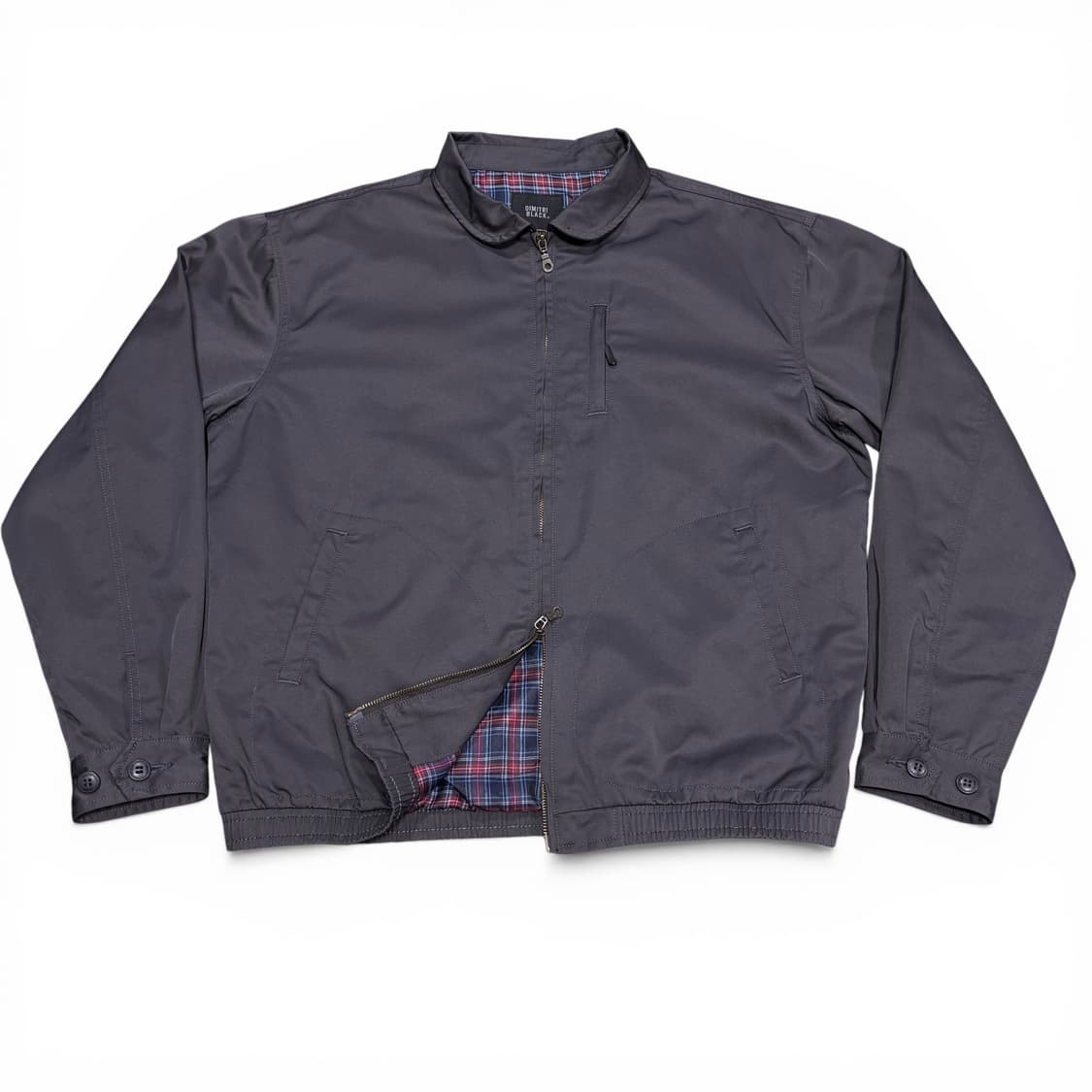 2 L 디미트리블랙 진그레이 스윙탑 블루종자켓 상품이미지1