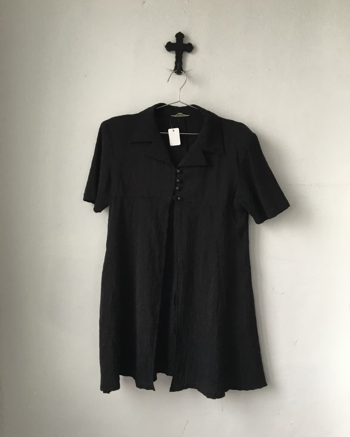 Pleats line point long jacket 상품이미지1