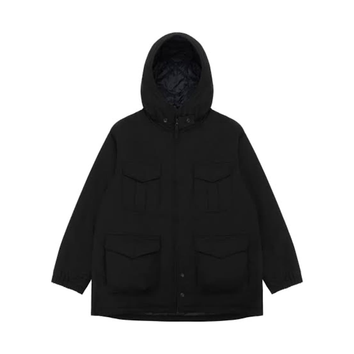 유니클로 x 엔지니어드 가먼츠 퍼프테크 유틸리티 자켓 블랙 L 상품이미지1