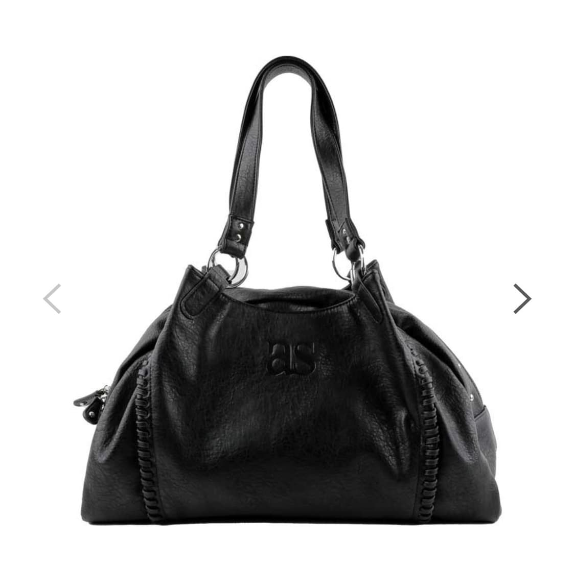 애즈온 보니타 빅백 블랙 상품이미지1