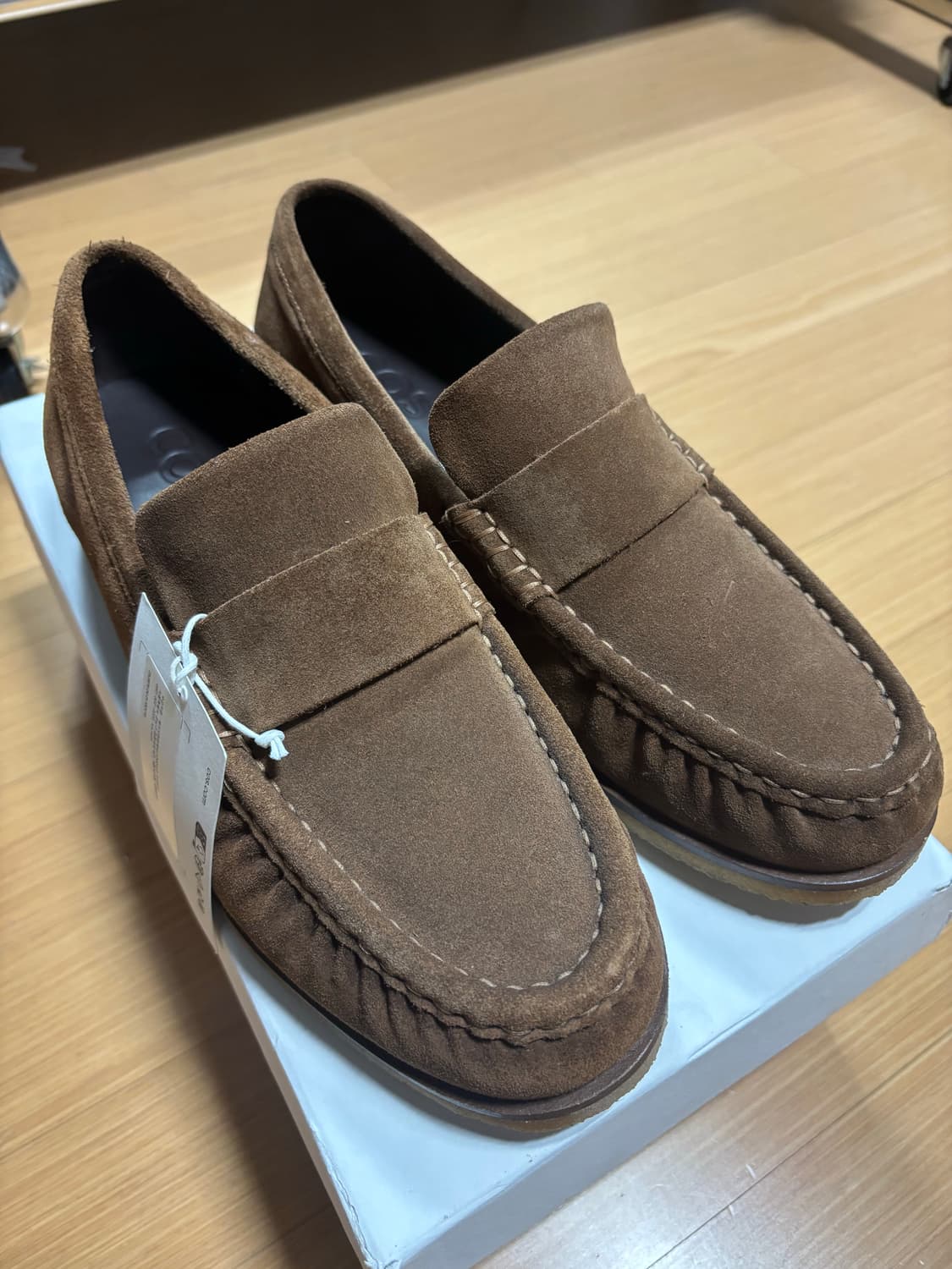 [43] cos 개더드 스웨이드 로퍼 새상품 상품이미지5