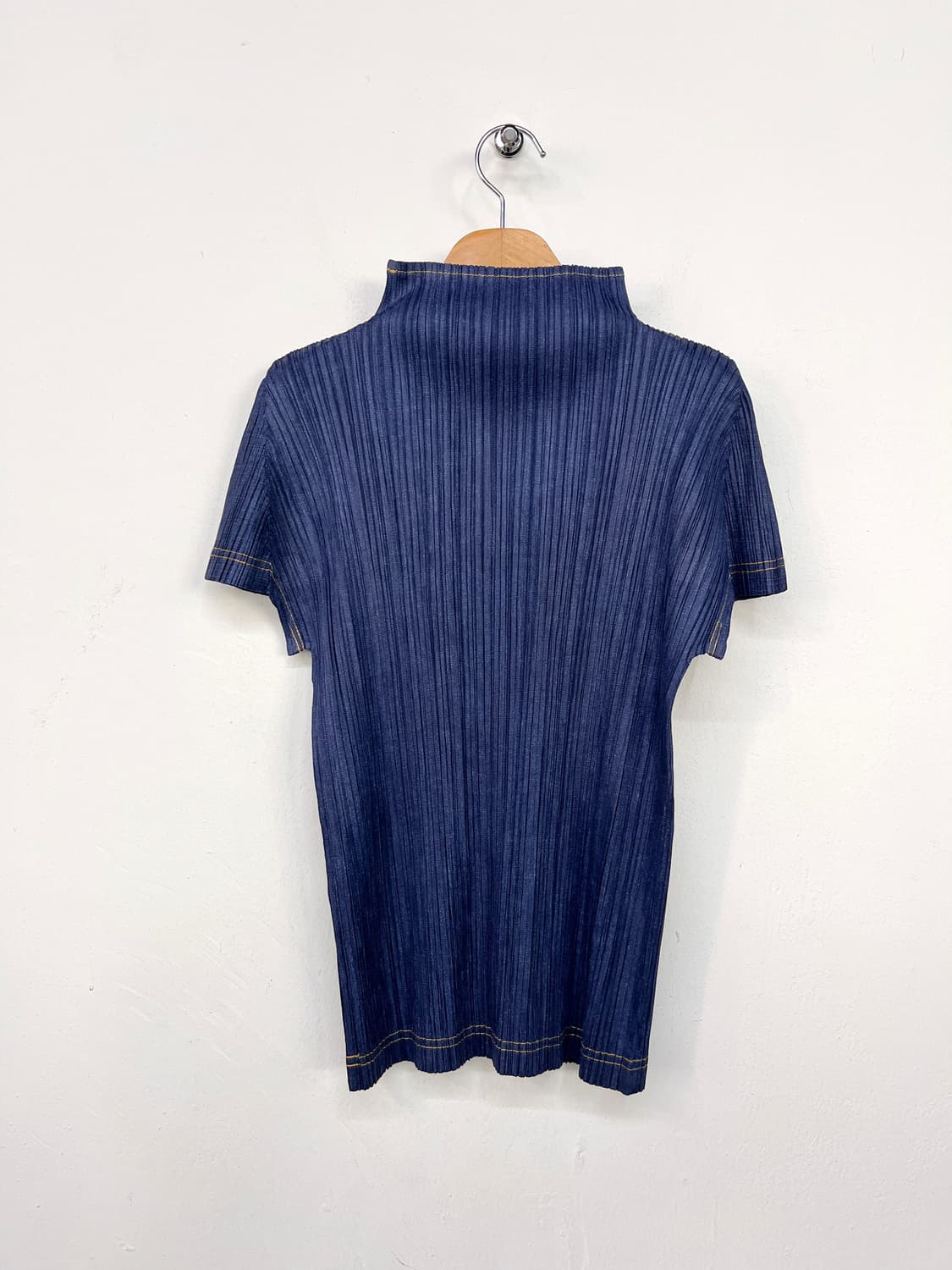 플리츠 플리즈 반팔 블라우스 상품이미지8