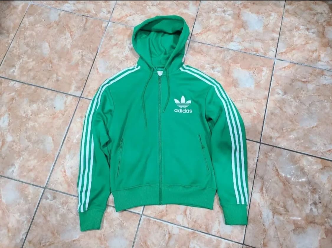 아디다스 HOODED FLOCK 트랙탑 상품이미지1