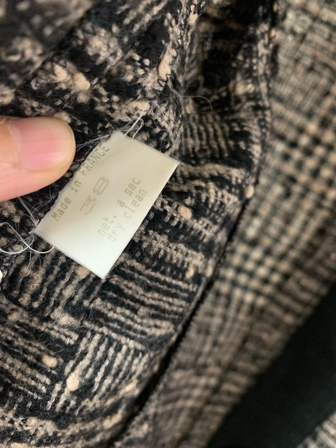 소니아리키엘 트위드 니트 자켓  상품이미지4