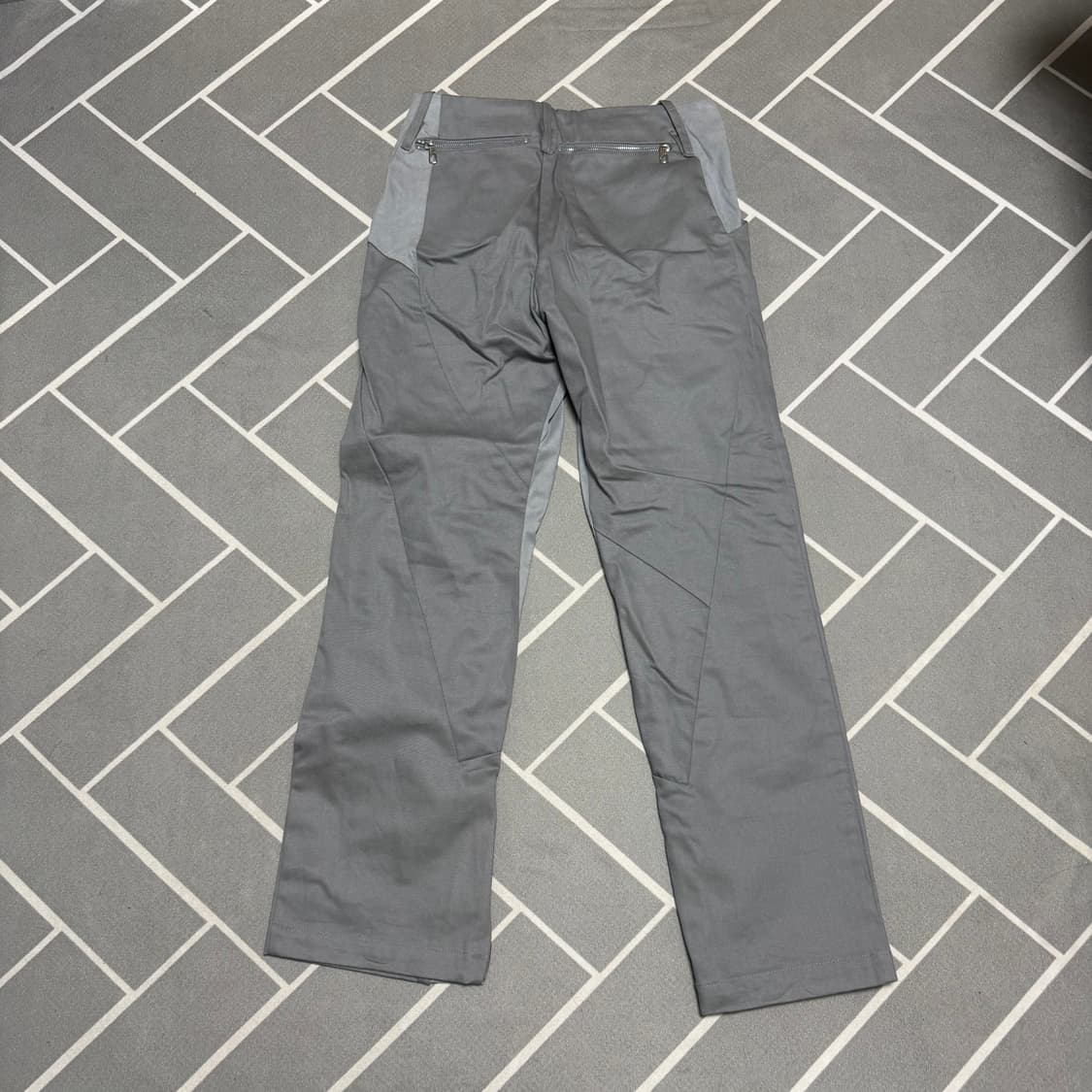 (2)누피크 그레이 지퍼 트라우저 상품이미지2