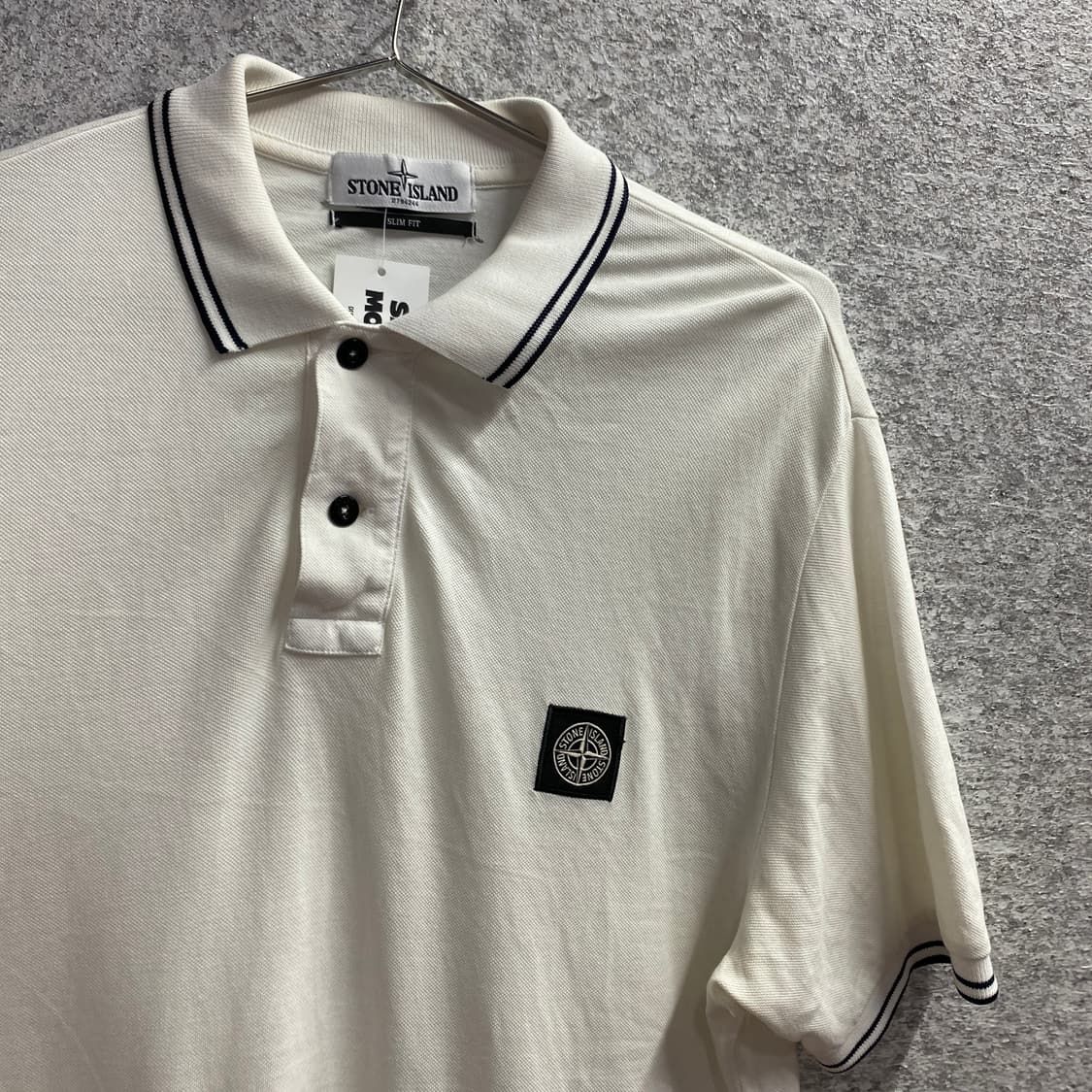 스톤 아일랜드 와펜로고 슬림핏 카라티 B4646 상품이미지3