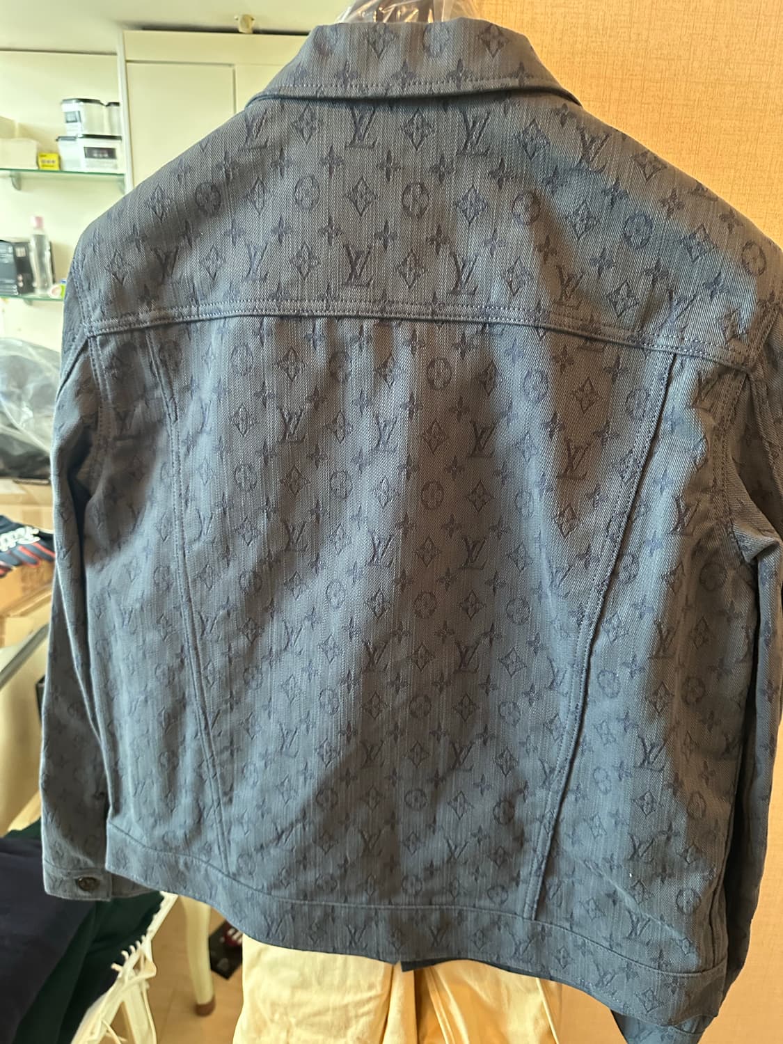 [50] 루이비통 모노그램 데님 자켓 블루 상품이미지2