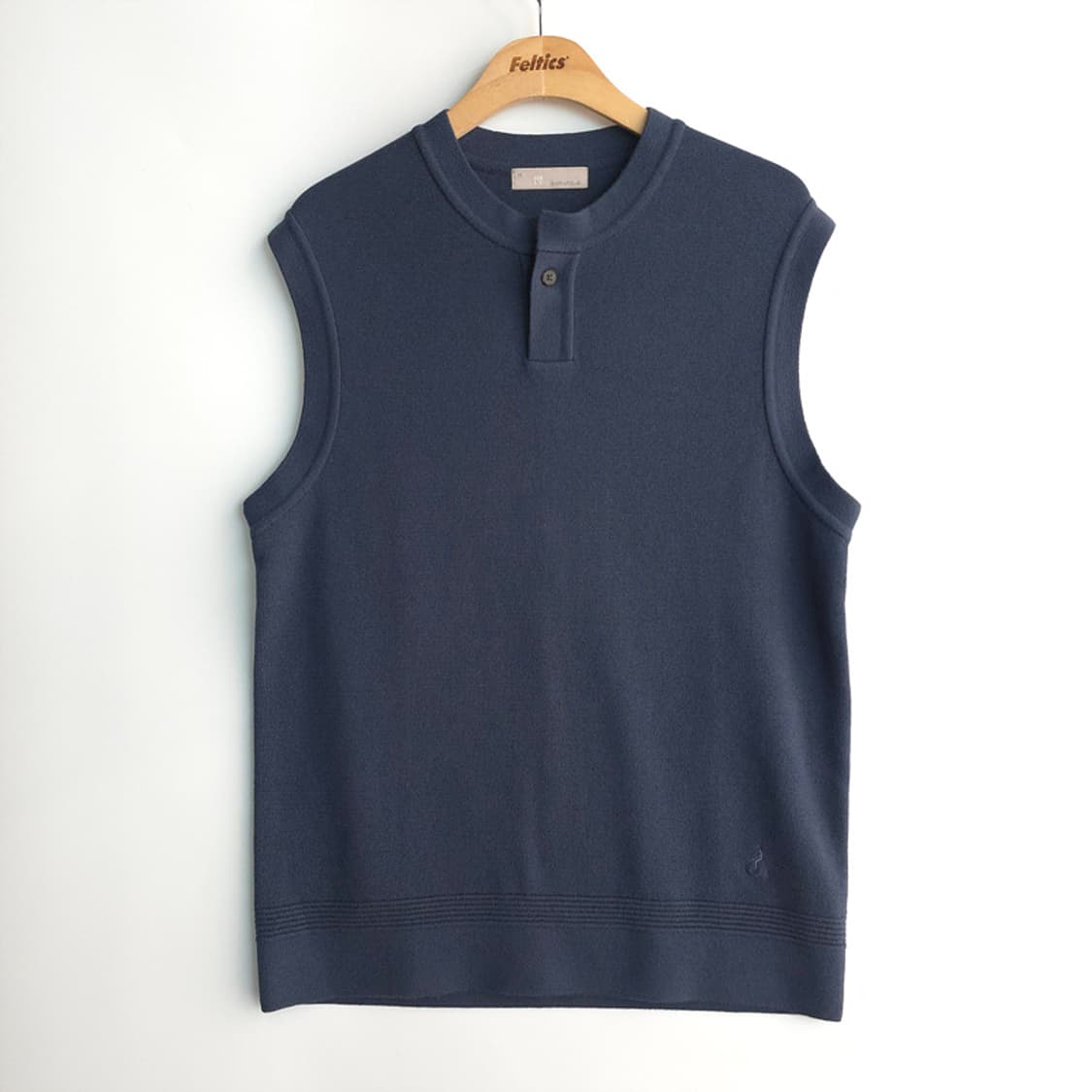 빈폴 BEANPOLE 니트 베스트 네이비 95 상품이미지1