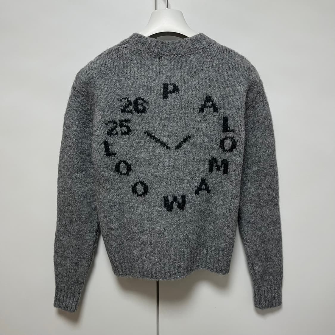 [S,M,L]팔로마울 Clock 니트 상품이미지1