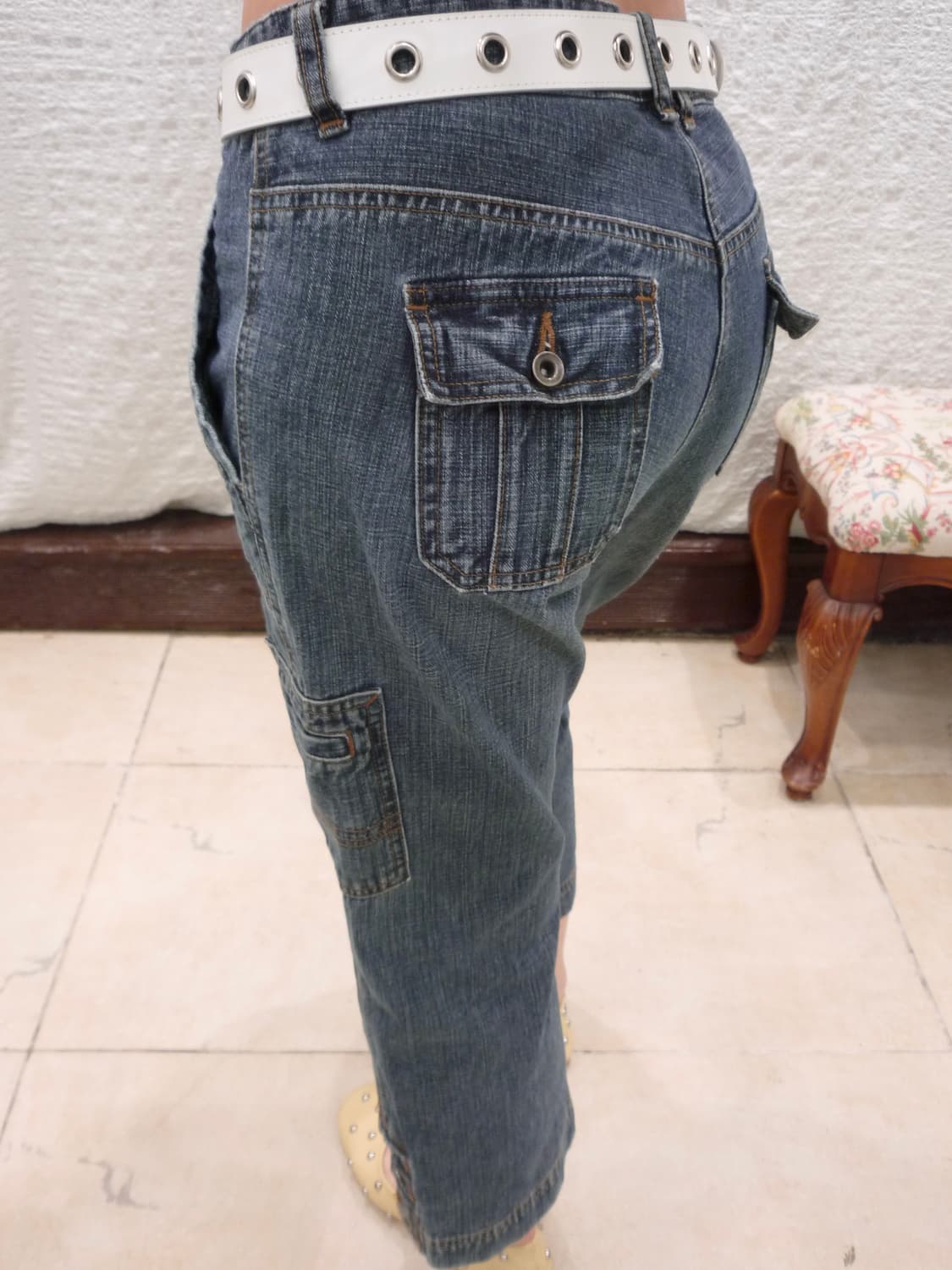Buttons detail denim 상품이미지2