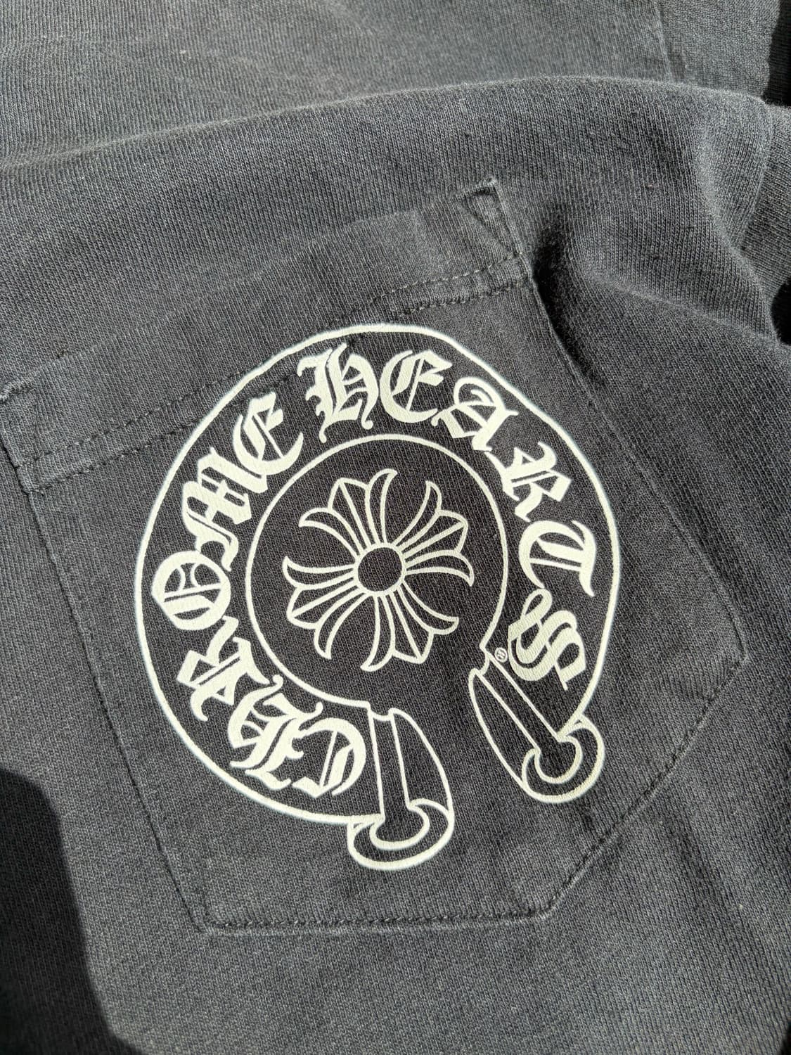 [M/95] 크롬하츠 로스앤젤레스 플로랄 롱슬리브 블랙 상품이미지2