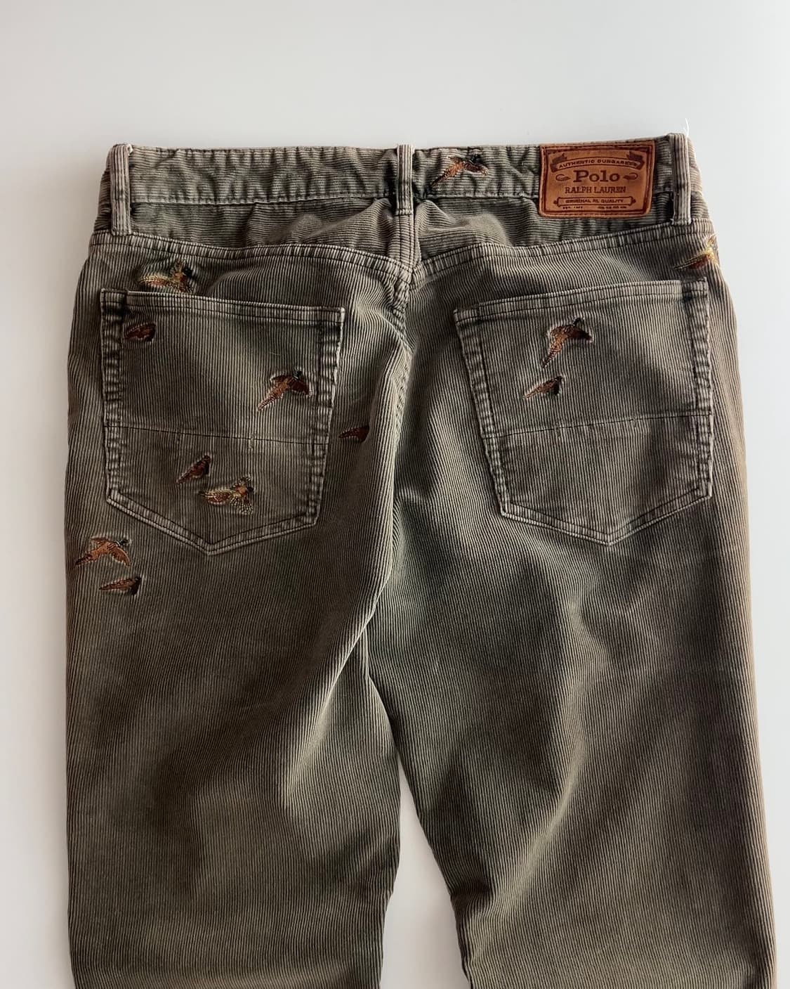 폴로 랄프로렌 천둥오리 자수 코듀로이 팬츠 32 상품이미지3