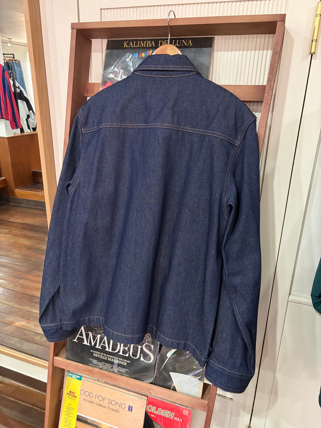 스투스 워크기어 데님 집업 자켓 L 상품이미지6