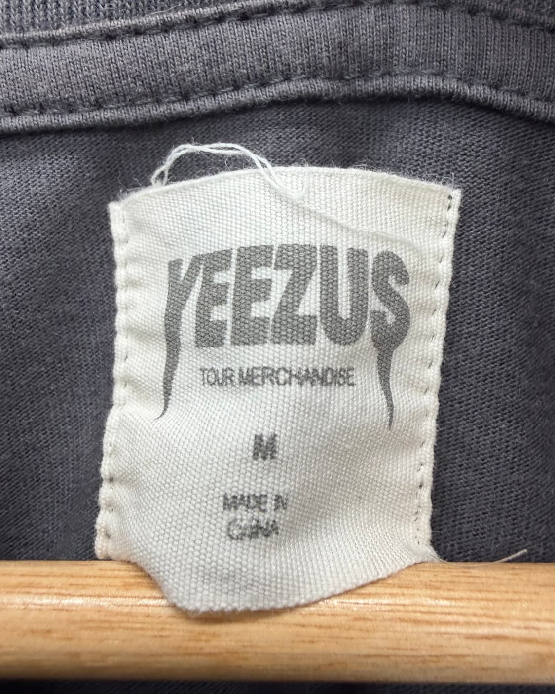 Yeezus 해골 프린팅 반팔 티셔츠  상품이미지4
