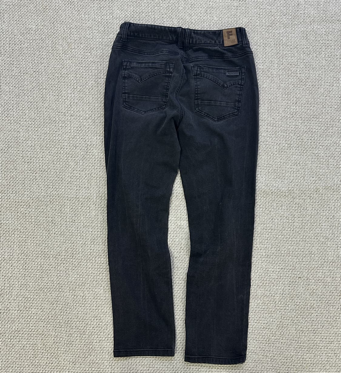 32 후부 일자 청바지 데님 0414D 상품이미지4