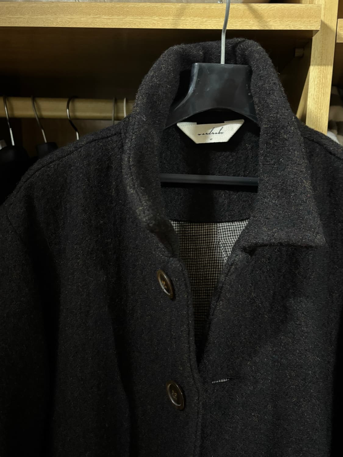 워드로브41 라이브러리 코트 Black M 상품이미지1