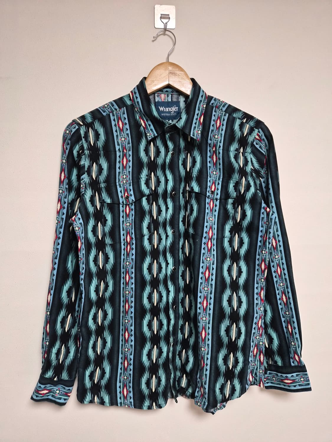 랭글러Wrangler 나바호 웨스턴 셔츠 XL사이즈 - S350 상품이미지1