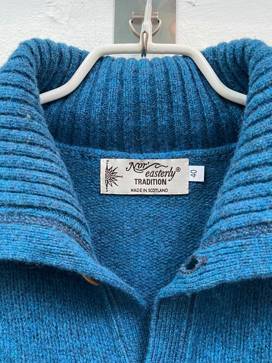 Nor Easterly 스코틀랜드 니트 가디건 40 상품이미지2