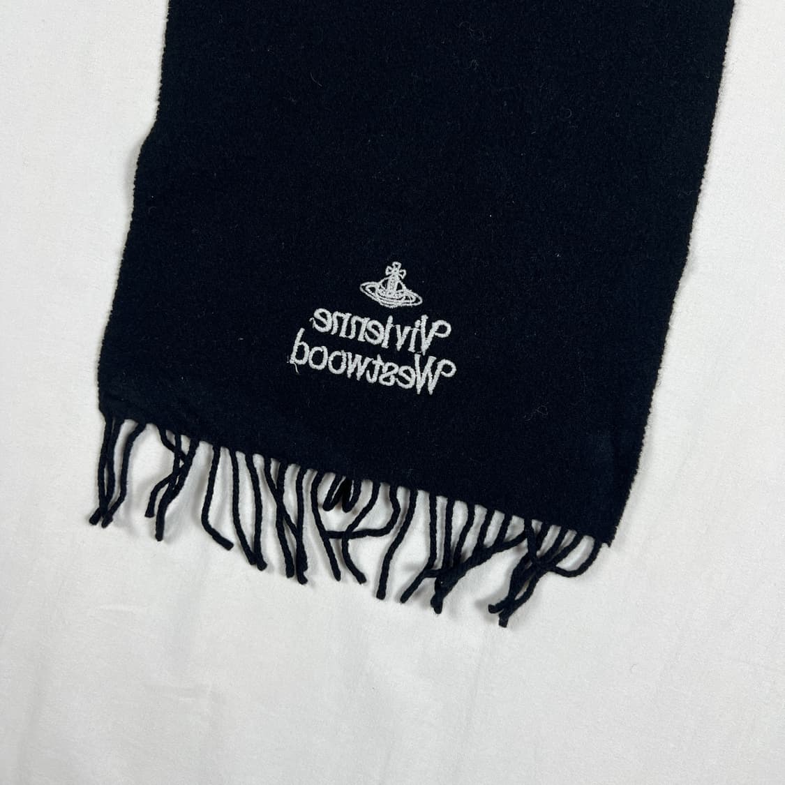 비비안웨스트우드 오브 로고 머플러 목도리 상품이미지3