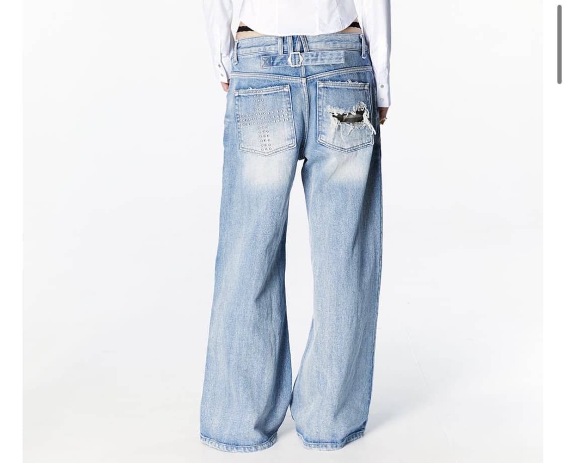 2000 Archives SNYDER WIDE DENIM (BLUE) 상품이미지2